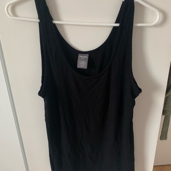 COMFY BLACK TANK TOP - Picture 1 of 1